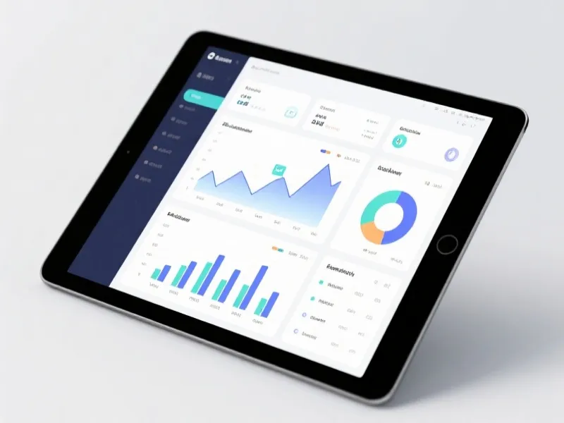 Professional Data Analysis Interface